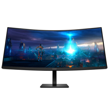 惠普（HP）暗影精灵电竞显示器 34英寸 WQHD 165Hz高刷 FreeSync TUV认证升降电脑显示屏 34c