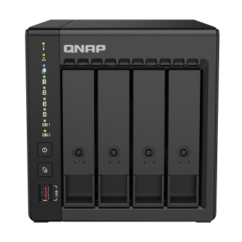 威联通（QNAP）TS-464C2 宇宙魔方四核心处理器nas网络存储服务器内置双M.2插槽