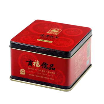 泾渭茯茶贡福儒品280g黑茶茶叶咸阳茯茶 陕西特产 金花茯茶免翘易泡盒装