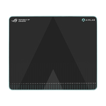 ROG画影ACE  AimLab合作版 游戏鼠标垫 ROGXAimLab鼠标垫大号 电脑桌垫 橡胶底座 龙鳞配套鼠标垫