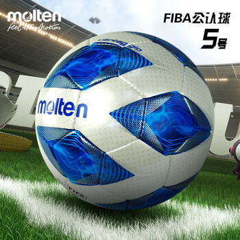 摩腾molten足球5号标准比赛球FIFA公认手缝足球F5A4800