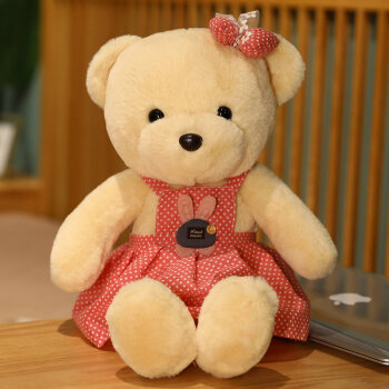 泰迪熊公仔毛绒玩具520情人节女孩礼物可爱小熊玩偶抱抱熊布娃娃床上