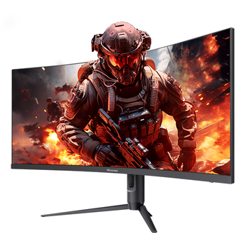海信34英寸带鱼屏 180Hz高刷 1000R曲率 104%DCI-P3 HDR400 WQHD 曲面电竞显示屏 显示器 34G6K