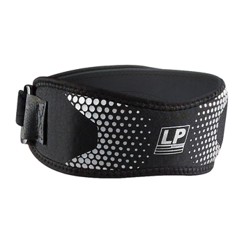 LP髌骨带可调节式运动护膝男女跑步运动护具篮球装备CT73 均码 银色