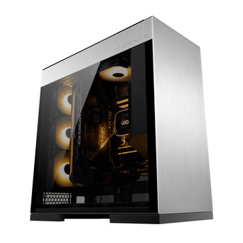 几何未来（GeometricFuture）M8达摩银色电脑机箱(E-ATX主板/双360冷排/支持4070显卡/铝合金/TypeC接口)