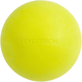 迪卡侬按摩球筋膜球瑜伽健身深层肌肉放松足底手腕康复训练CROB柠檬黄-2720535