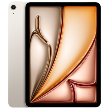 Apple/苹果 iPad Air 13英寸 M2芯片 2024年新款平板电脑(Air6/512G WLAN版/MV2L3CH/A)星光色