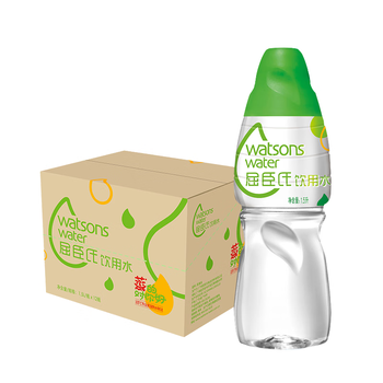 屈臣氏蒸馏水纯净水1.5L*12瓶 整箱大瓶装水饮用水 运动泡茶煲汤