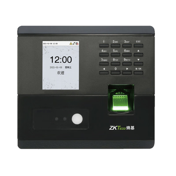 ZKTECOZKTeco/熵基科技 nFace102-S动态人脸识别考勤机 指纹人脸混合识别毫秒级打卡机 自助报表