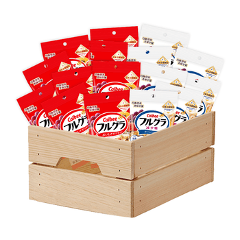 卡乐比（Calbee）即食燕麦片冷泡 两口味水果麦片50g*20 独立小包装 早餐代餐零食