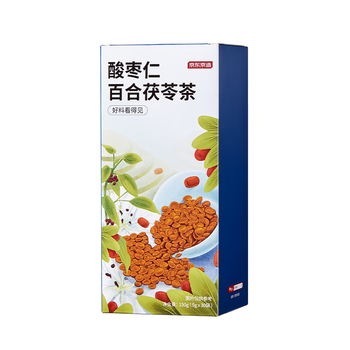 京东京造鲜来多 酸枣仁百合茯苓茶150g（5g*30）龙眼桑椹眠茶叶