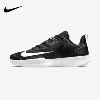 nike耐克新款网球鞋男air max vapor网球鞋轻盈透气 dc3432-008【黑色