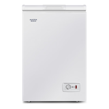 澳柯玛（AUCMA）100升家用减霜小冰柜母乳小型冷柜冷藏柜冷冻柜卧式顶开门冰箱一级能效 BC/BD-100H 