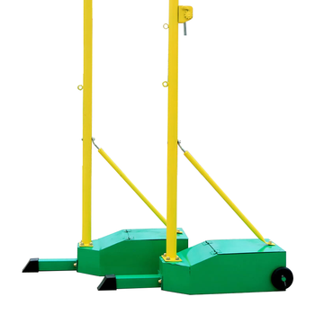 健伦【当/次日达】羽毛球网架 标准室内外移动便携训练比赛羽毛球架