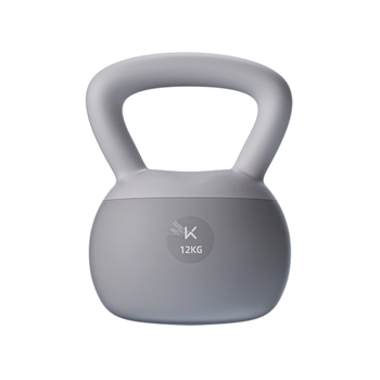 Keep软壶铃男士家用提壶哑铃全身力量肌肉训练健身器材冰川灰12公斤