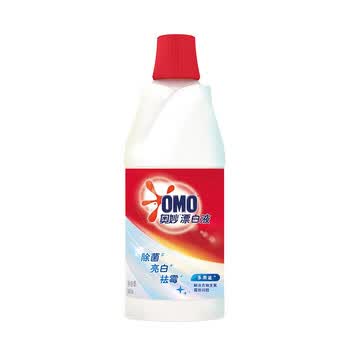 奥妙（OMO）白漂液 衣物漂白剂680g瓶 强效去霉 除菌亮白 