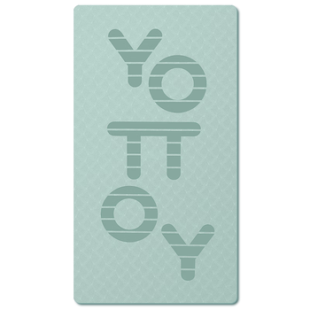 yottoy瑜伽垫健身垫加厚加宽加长防滑200*100cm男女运动训练垫子8mm