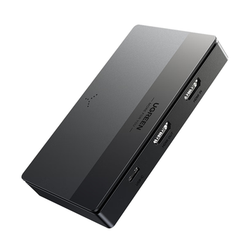 绿联HDMI视频采集卡4K高清环出 适用尼康索尼佳能相机直播Switch2/PS5手机iPad平板USB电脑游戏录制器