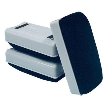 BBNEW 绒布白板擦3个装 磁性可吸附 黑板擦白板擦两用 NEWC01