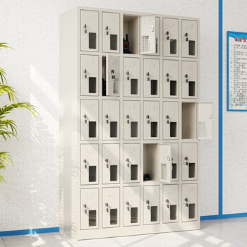 中伟手机柜存放柜工厂医院学校对讲机充电柜存放柜亚克力30门 中伟手机柜存放柜工厂医院学校对讲机充电柜存放柜亚克力30门