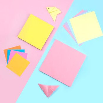 广博(GuangBo)正方形195*195mm彩色手工折纸窗花剪纸 儿童手工纸深色系100张单包装Z67203