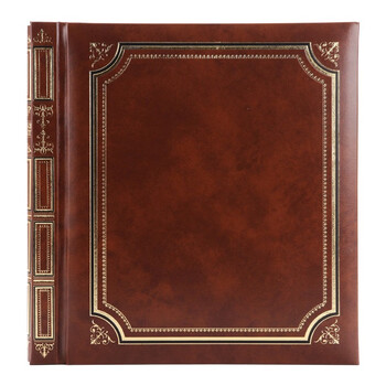 NCL仲林家庭商务复古相册本/DIY覆膜自粘贴式相册/居家家庭影集纪念册/相簿照片照片书 棕色 LG-301-S