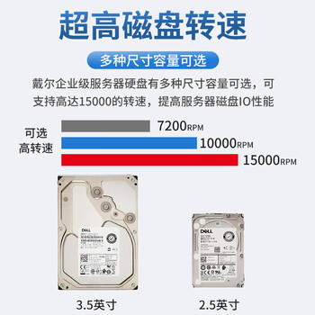 戴尔服务器硬盘企业级NAS/SAS4t/8t/12t16t/20t24t存储磁盘阵列实发 【4T 7.2K SATA】3.5英寸 入仓 戴尔服务器硬盘企业级NAS/SAS4t/8t/12t16t/20t24t存储磁盘阵列实发 【4T 7.2K SATA】3.5英寸 入仓