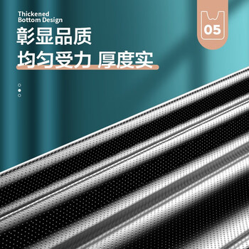 加品惠平口垃圾袋黑色75*90*50只1.8丝单层加厚平装物业垃圾桶袋JL-0776