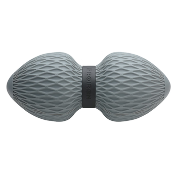 PROIRON普力艾 花生筋膜球足底按摩球颈膜球瑜伽滚背神器 鸟巢纹款灰色