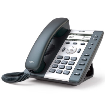 Atcom/简能 局域网IP电话机 2.4G与5G WiFi无线无绳办公ip桌面SIP座机固定电话机 简能A20W