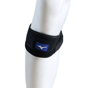 美津浓（MIZUNO）髌骨带护膝盖跑步运动男篮球支撑加压带护具透气健身026-00F单只