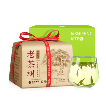 狮峰牌2025年新茶绿茶明前龙井茶叶特级250g春茶老茶树纸包送礼自己喝
