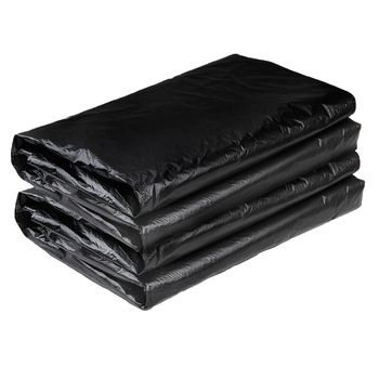 瑞惠佳品平口垃圾袋黑色60*70cm60只1.5丝加厚物业酒店垃圾桶塑料袋子0076