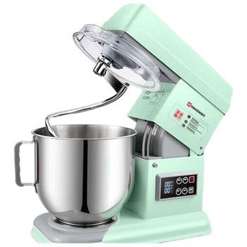 海氏（Hauswirt）M6厨师机商用全自动揉面机静音和面机家用小型7升奶油鲜奶机 绿色
