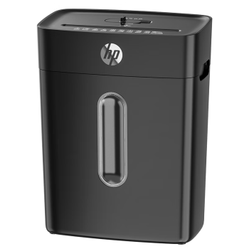 HP惠普（HP）4级保密办公家用碎纸机文件粉碎机B1505CC （单次6张 连续5分钟 15L 可碎卡钉）