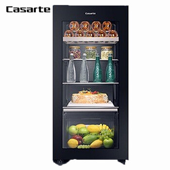 卡萨帝 （Casarte）142升客厅家用保鲜冰吧办公室酒柜客厅冰箱饮料雪茄茶叶冷藏展示柜 LC-142WEBU1 