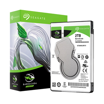 希捷(SEAGATE)笔记本硬盘2TB 128MB 5400转 SATA3.0 2.5英寸 机械硬盘 电脑 希捷酷鱼ST2000LM015
