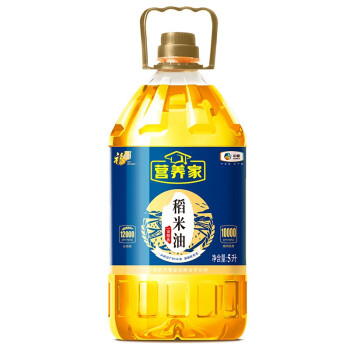 福临门营养家一级稻米油5l食用油中粮出品
