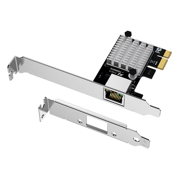 翼联（EDUP）PCI-E 2.5Gbps千兆游戏有线网卡 2500M高速网口扩展 台式电脑自适应以太网卡网络适配器EP-9635A