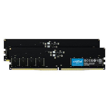 Crucial英睿达 64GB（32GB×2）套装 DDR5 5600频率 台式机内存条 美光（原镁光）原厂颗粒