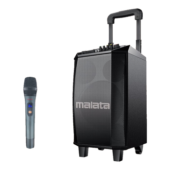 万利达（Malata）M+9015C户外音箱拉杆电木吉他贝斯民谣弹唱乐器音箱低音炮广场舞麦克风户外音响8吋L8