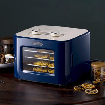 摩飞电器干果机 电烤箱迷你 脱水果蔬菜肉干花茶甜点烘烤机蔬菜果干肉类宠粮 MR6255 轻奢蓝