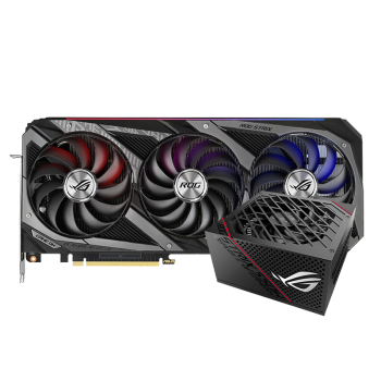 【玩家国度】rog华硕rtx3070/3070ti o8g gaming猛禽显卡电脑游戏