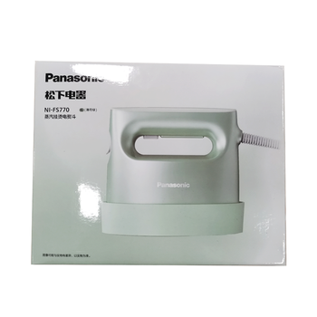 松下（Panasonic）手持挂烫机蒸汽电熨斗家用小型旅游出差便携式 去皱除菌除螨 出行团购礼品 NI-FS770-G 薄荷绿