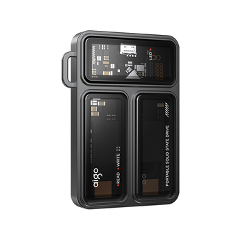 爱国者（aigo）1TB 移动固态硬盘 (PSSD)P3 Type-c USB3.2读写同速2000MB/s 透明EDC 手机直连 电脑笔记本外接