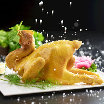 广东梅州盐焗鸡白切鸡整只鸡700g正宗客家特产即食熟食盐焗鸡一只装