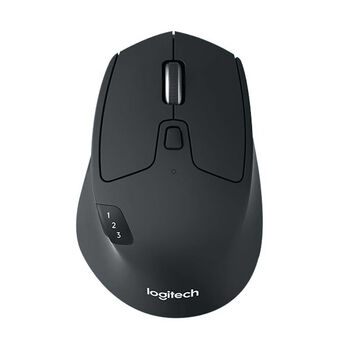 罗技（Logitech）M720 蓝牙优联双模无线鼠标 蓝牙鼠标 侧键 大手鼠标 舒适 黑色