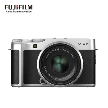 富士(fujifilm)x-a7/xa7微单相机15-45mm自拍美颜vlog复古相机 4k视频