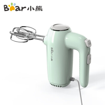 小熊打蛋器电动 家用双头小型奶油奶盖打发器迷你 烘焙手持式自动搅蛋搅拌器 带收纳盒 DDQ-B01F7