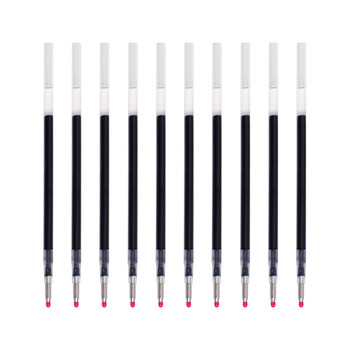 斑马牌（ZEBRA）中性笔替芯 JKL-0.5芯（适用J2JZ33）0.5mm子弹头笔芯 RJKL 黑色 10支装